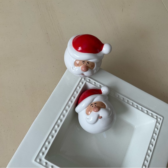 HO HO HO Santa Head Platter Decoration 🎅 - Picture 5 of 6